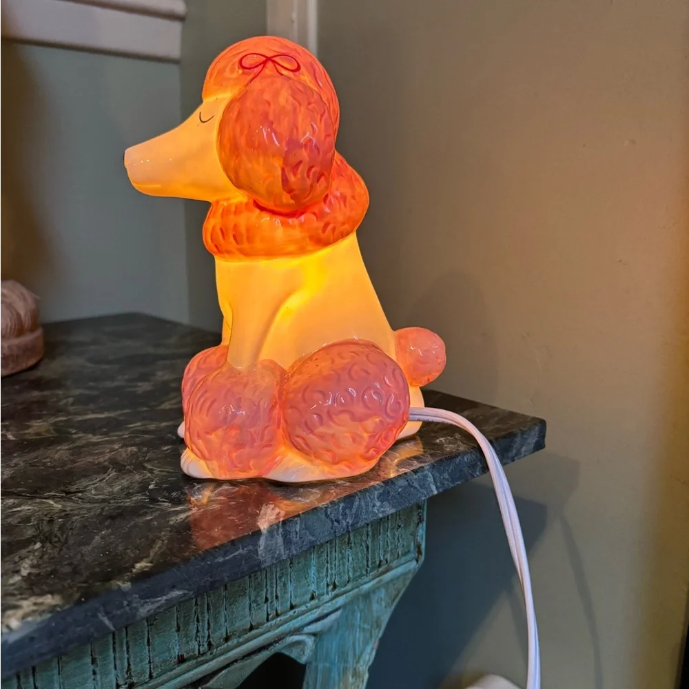Pink Poodle Night Light - Picture 3 of 5